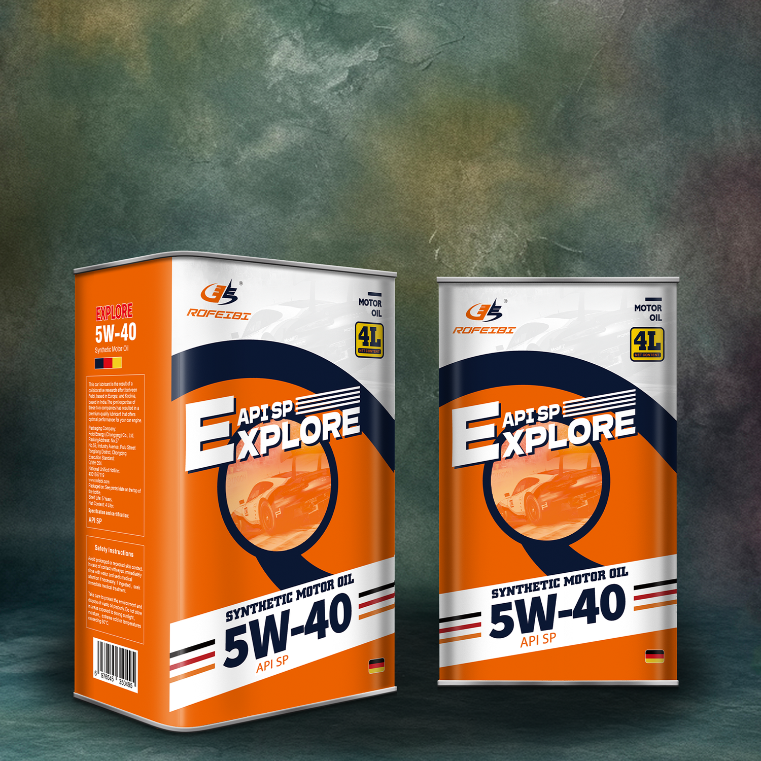EXPLORE synthetic engine oil SP 5W-40 4L