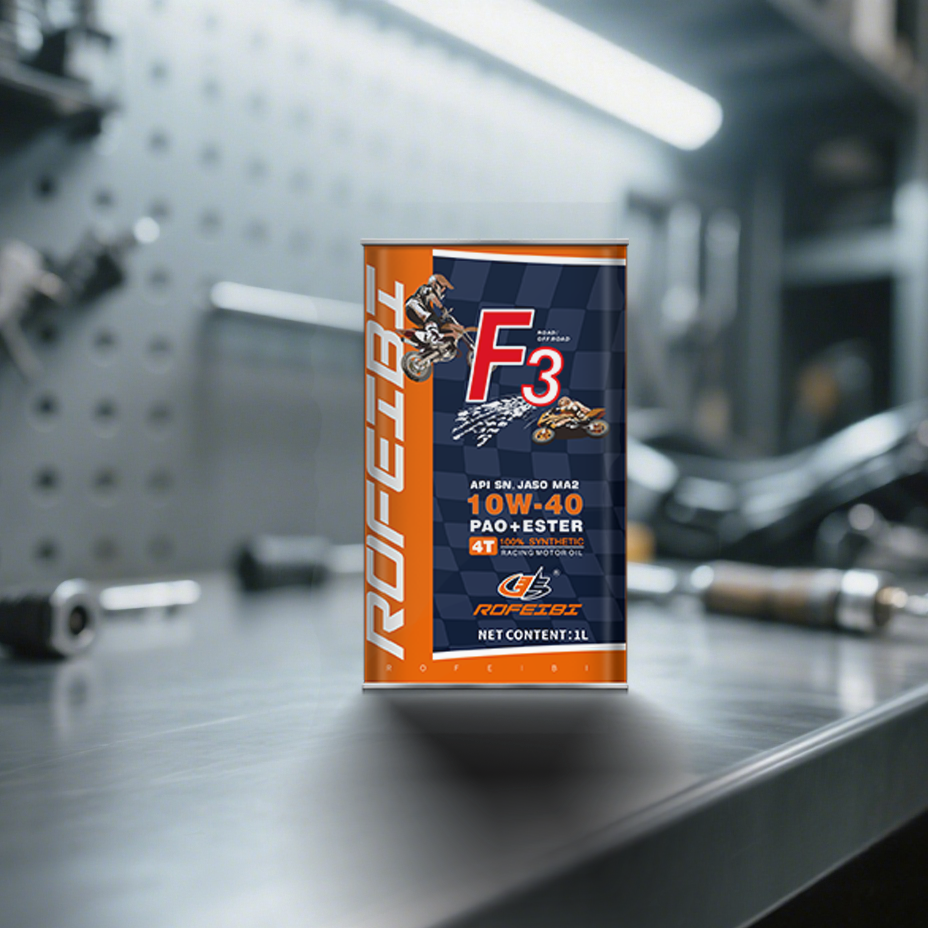FEIBI F3 PAO+ESTER Fully Synthetic Motorcycle Engine Oil SN MA2 10W-40