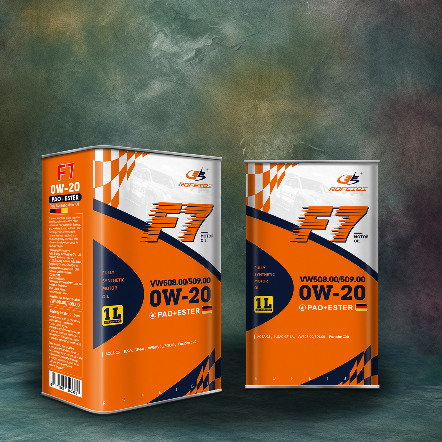 FEIBI F7 (Blue Oil)  Full Synthetic Motor Oil VW508.00/509.00 0W-20