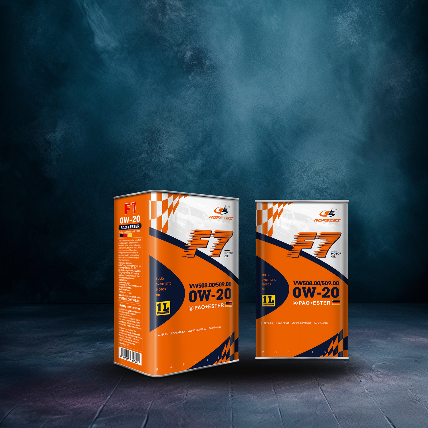 FEIBI F7 (Blue Oil)  Full Synthetic Motor Oil VW508.00/509.00 0W-20