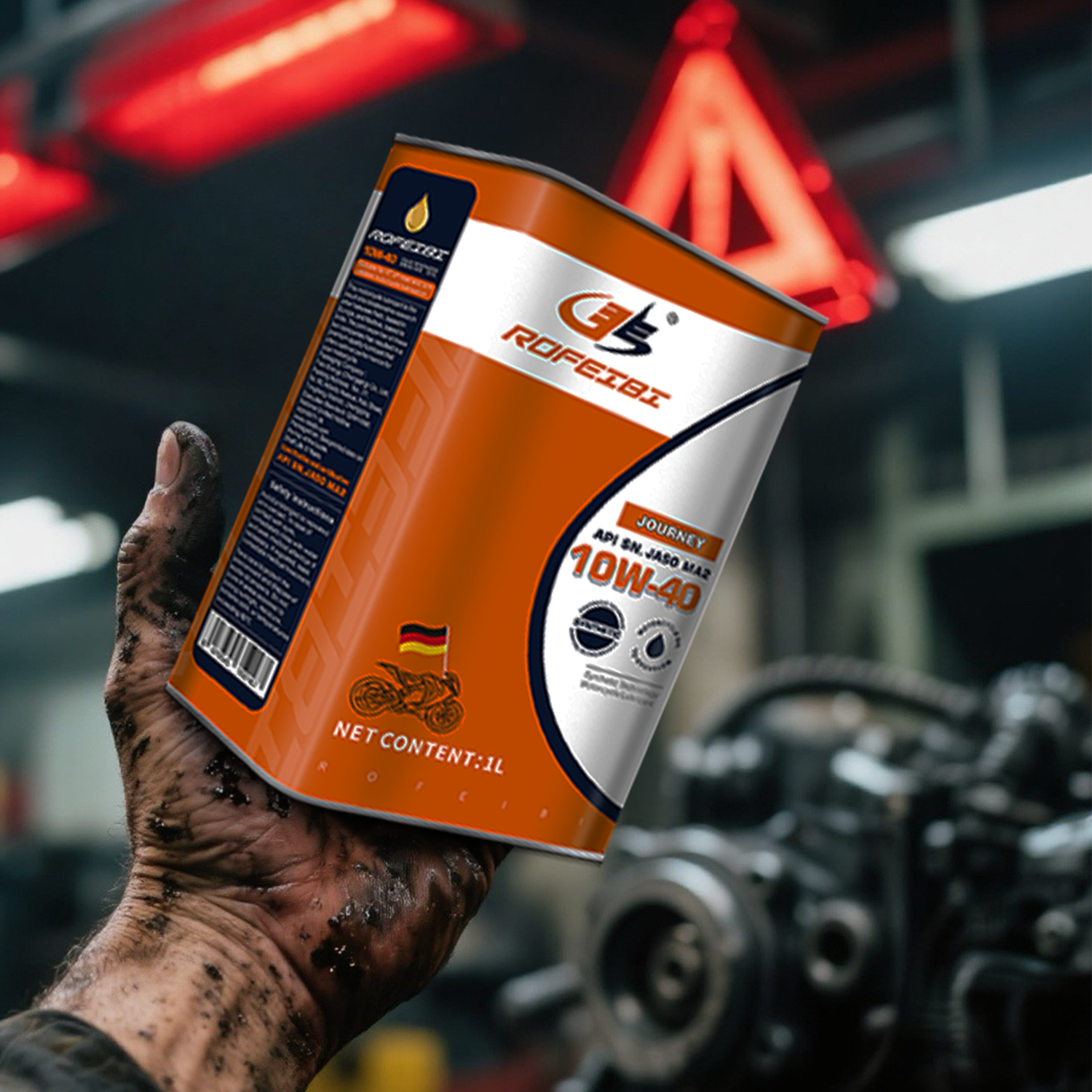 FEIBI Journey Synthetic Motorcycle Oil 10W40