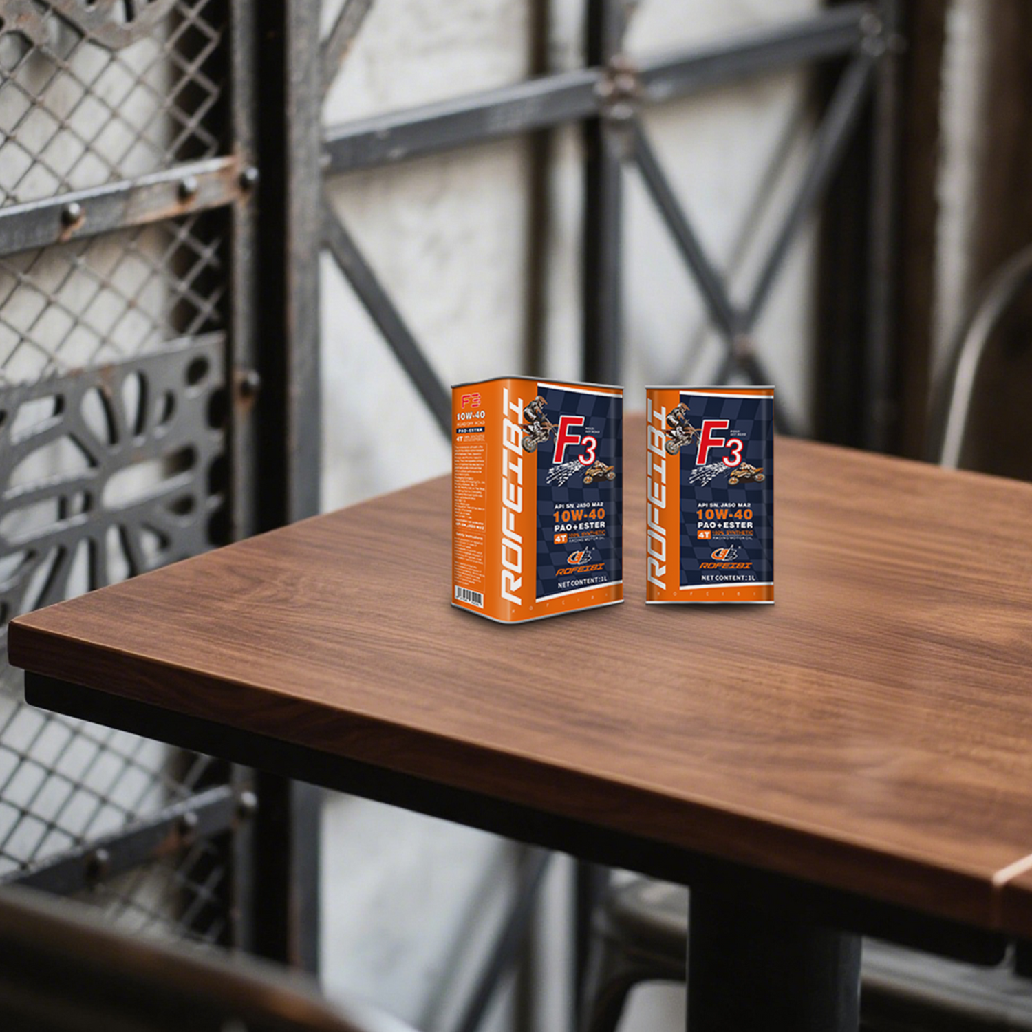 FEIBI F3 PAO+ESTER Fully Synthetic Motorcycle Engine Oil SN MA2 10W-40