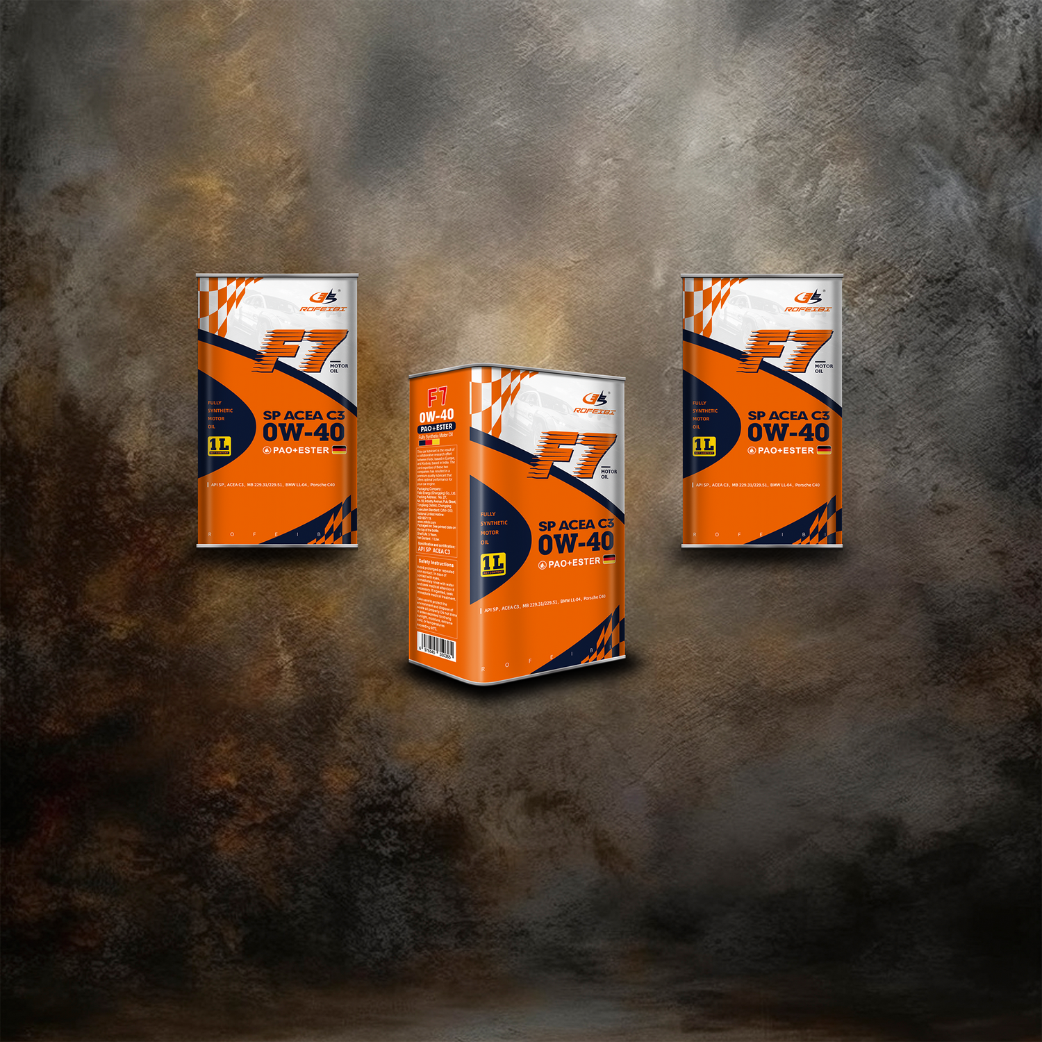 FEIBI F7 Full Synthetic Motor Oil SP ACEA C3 0W-40